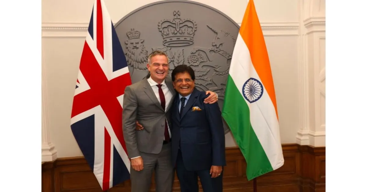 India And UK Implement Landmark Free Trade Agreement To Deepen Commercial Relations