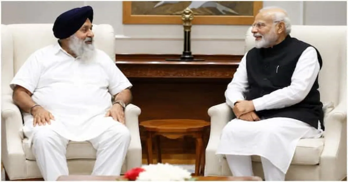 Sukhbir Badal Supports Delimitation Day After Meeting PM Modi