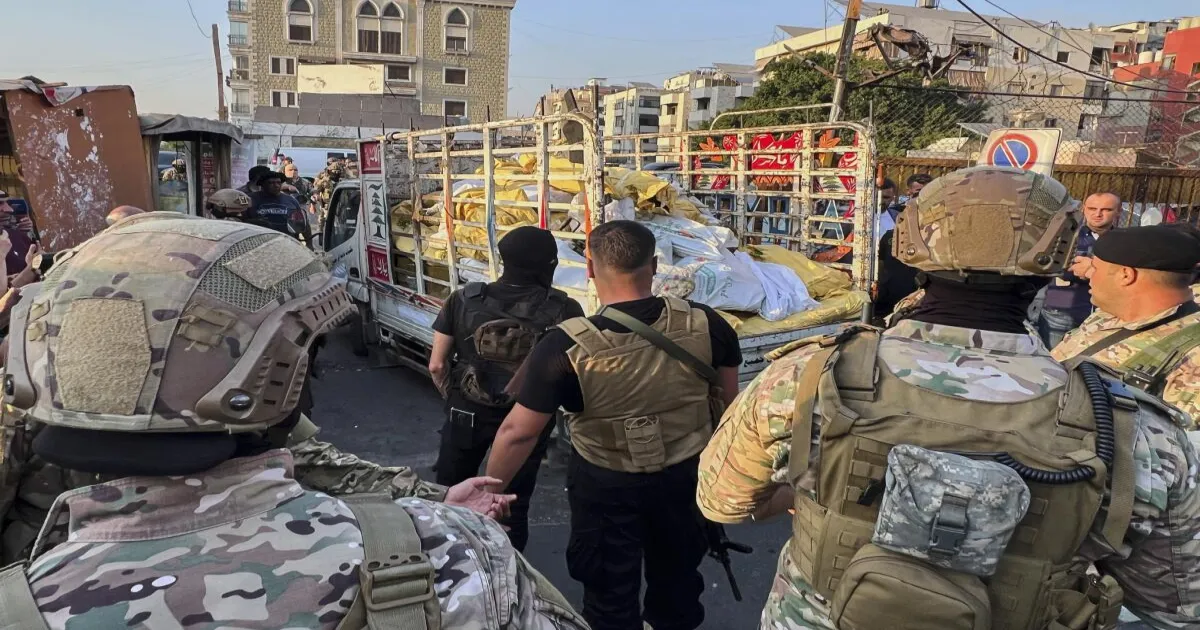 Palestinian Factions Surrender Arms in Beirut Camp 