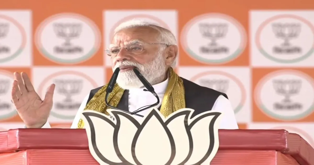 PM Modi Urges Bengal To End ‘Nirmam’ TMC Rule With BJP Victory