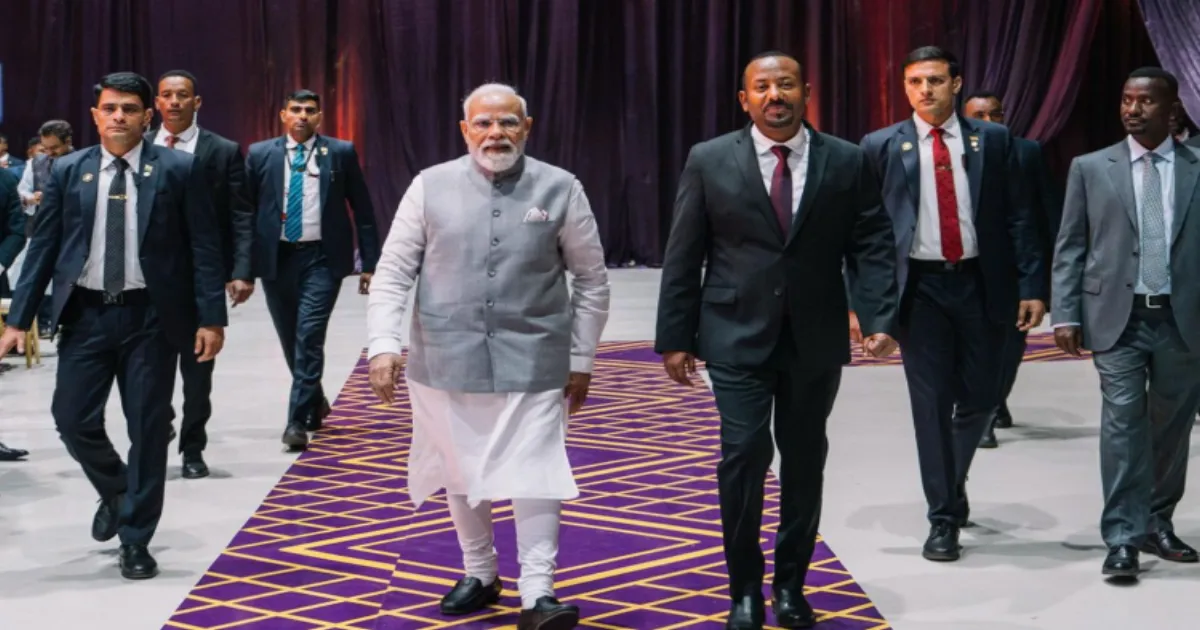 PM Modi Elevates India-Ethiopia Ties to Strategic Partnership, Highlights People-Centric Growth