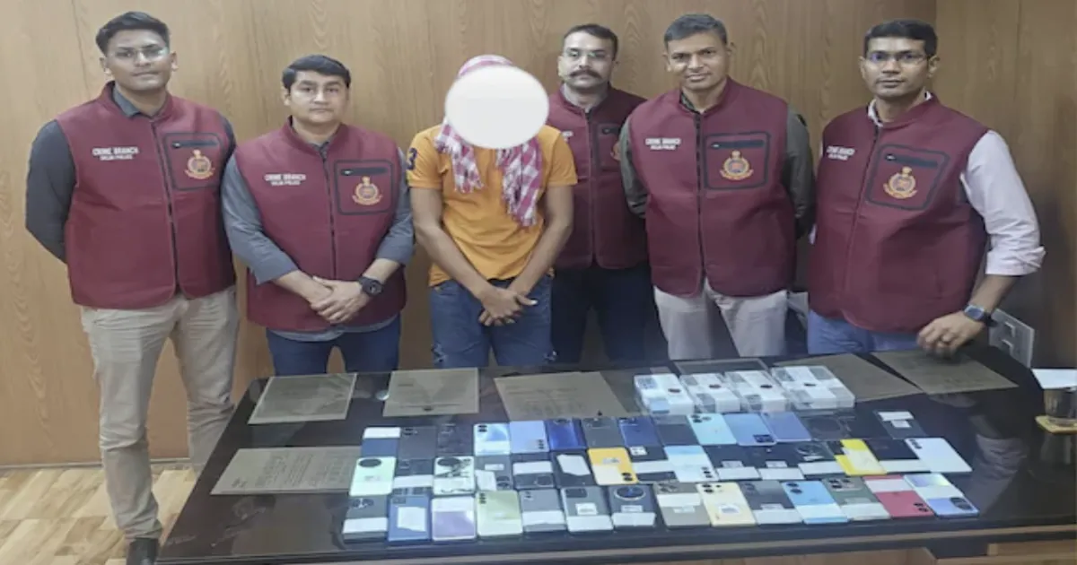 Delhi Police Bust International Syndicate Smuggling Stolen Phones to Bangladesh