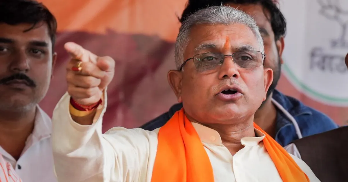 BJP Announces Veteran Dilip Ghosh As Candidate For 2026 Bengal Assembly Elections