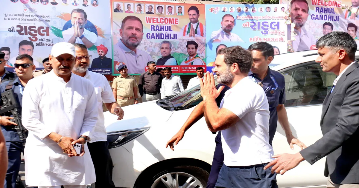 Misson Gujarat 2027! Rahul Gandhi Kicks Off Poll Prep with Two-Day Visit
