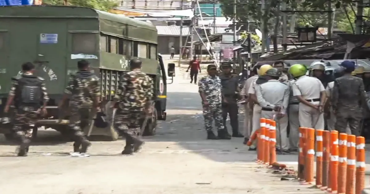 Murshidabad on Lockdown! High-Alert After Violent Protests