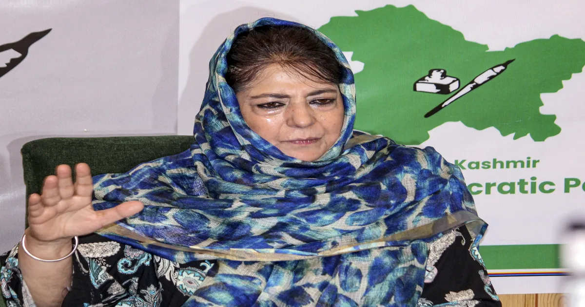 Mehboob Mufti Breaks Down! Urges India-Pakistan Leaders to End Escalating Conflict