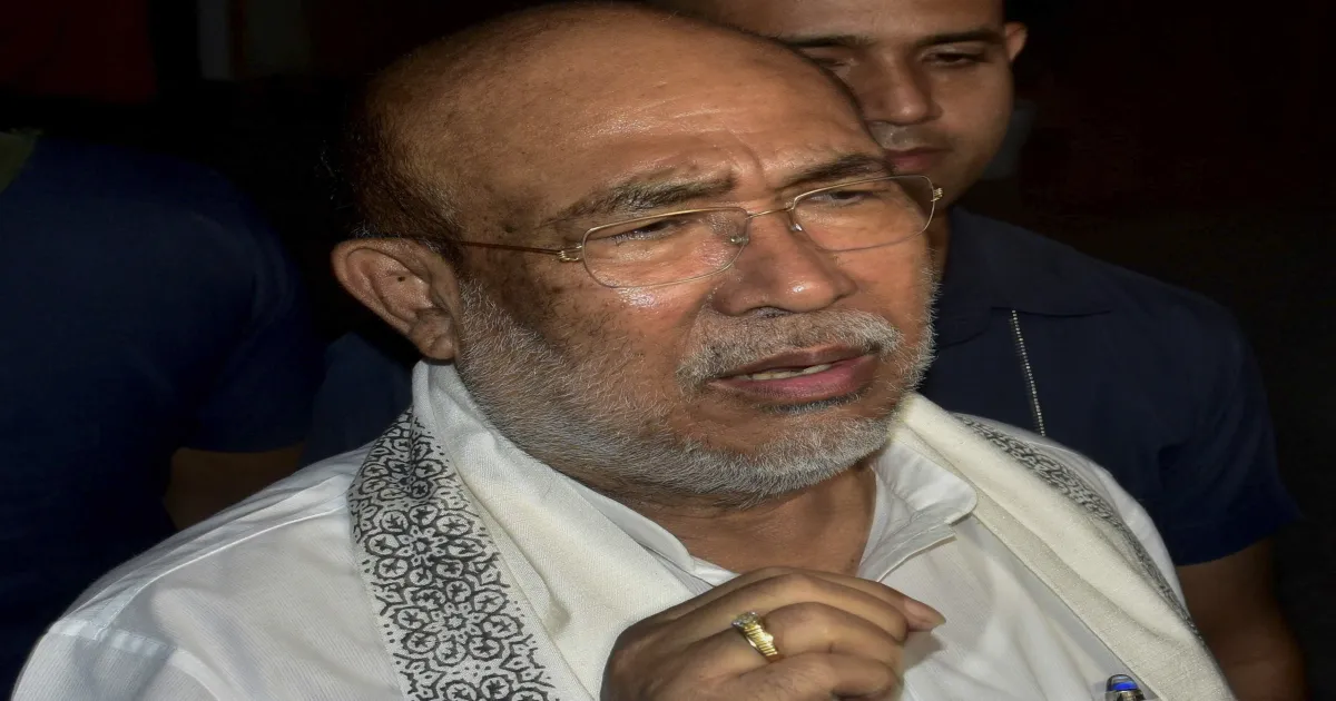 Former CM N Biren Singh Credits President’s Rule for Stabilizing Manipur