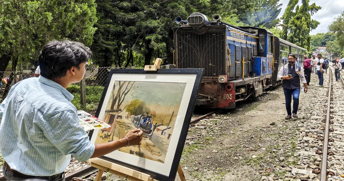 Darjeeling’s Iconic Toy Train Chugs Back to Life Post-Landslide Pause