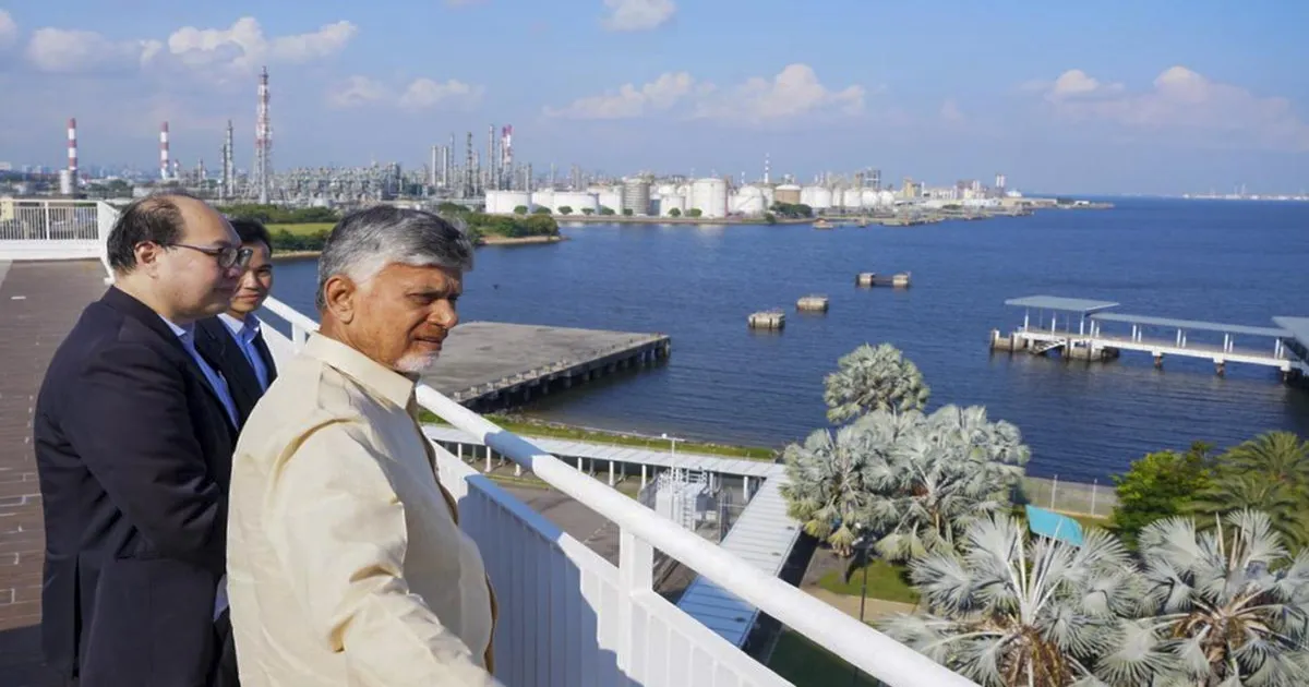 Andhra CM Naidu’s Singapore Blitz Sparks Global Investment Frenzy for State!