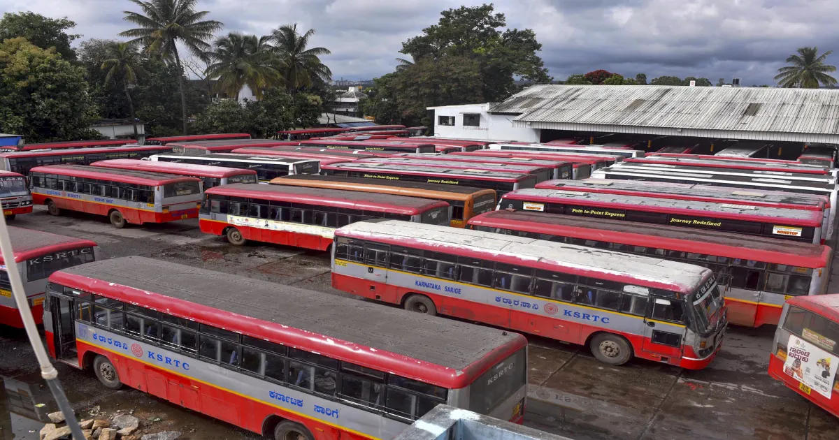 Karnataka Bus Strike: BJP Slams Congress Govt for Inaction