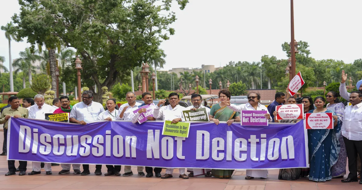 Monsoon Session: Opposition MPs Demand Debate on Bihar Voter Roll Revision