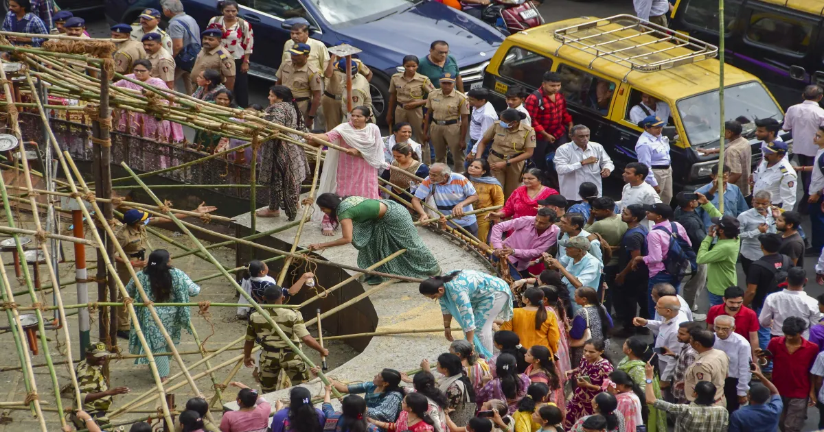 Fadnavis Backtracks on Pigeon Ban Amid Protests, Clashes Erupt