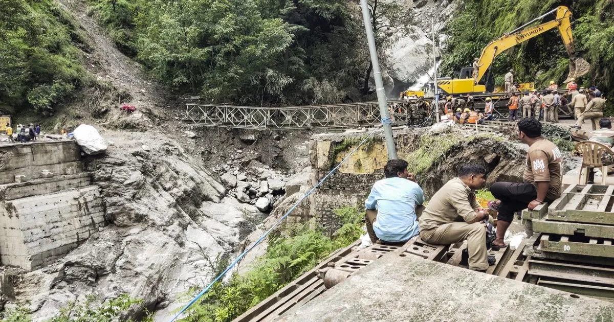 Critical Bailey Bridge Nears Completion to Restore Lifeline in Flood-Ravaged Uttarkashi