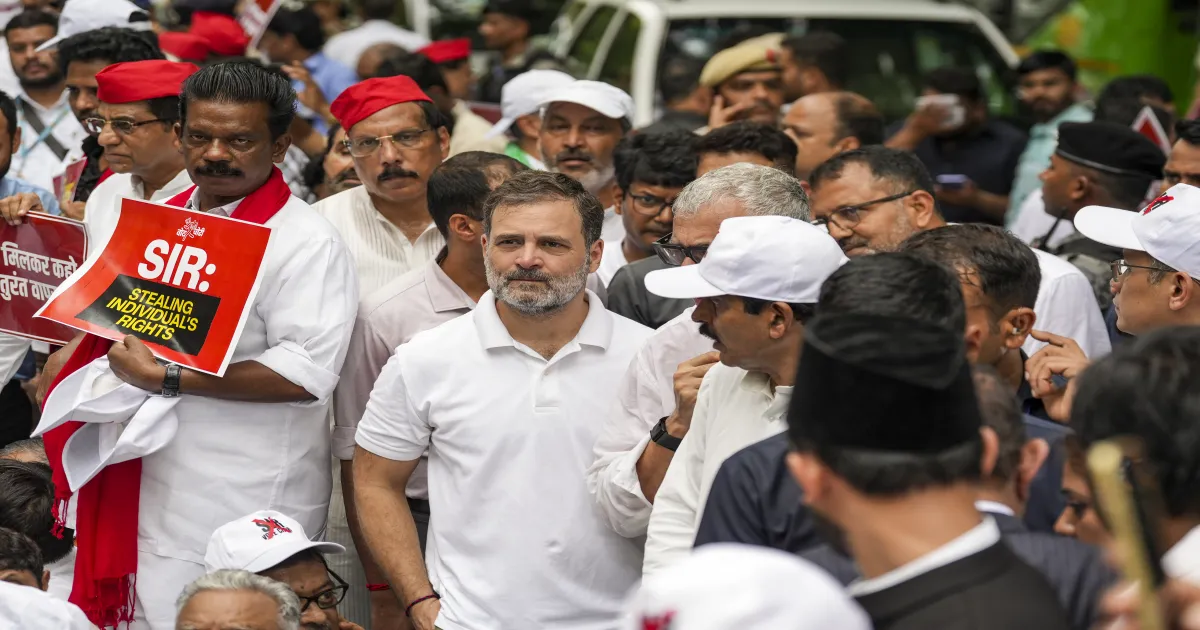 Rahul Gandhi Demands “Clean and Pure” Voter List
