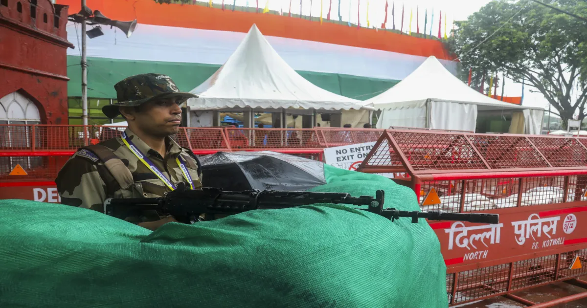 Delhi Fortifies Red Fort for Independence Day