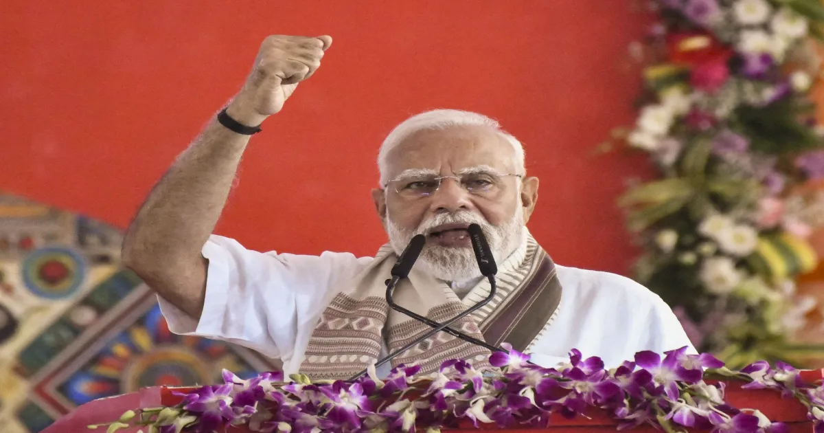 PM Modi Condemns INDIA Bloc at Bihar Rally