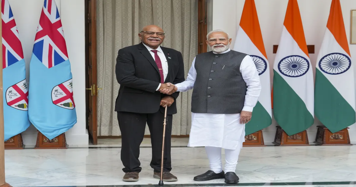 PM Modi’s Power Talks with Fiji PM Boost Pacific Ties