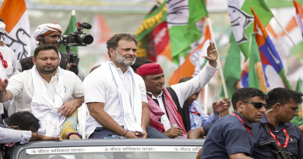 Rahul Gandhi Vows Nationwide Movement Against Vote Theft