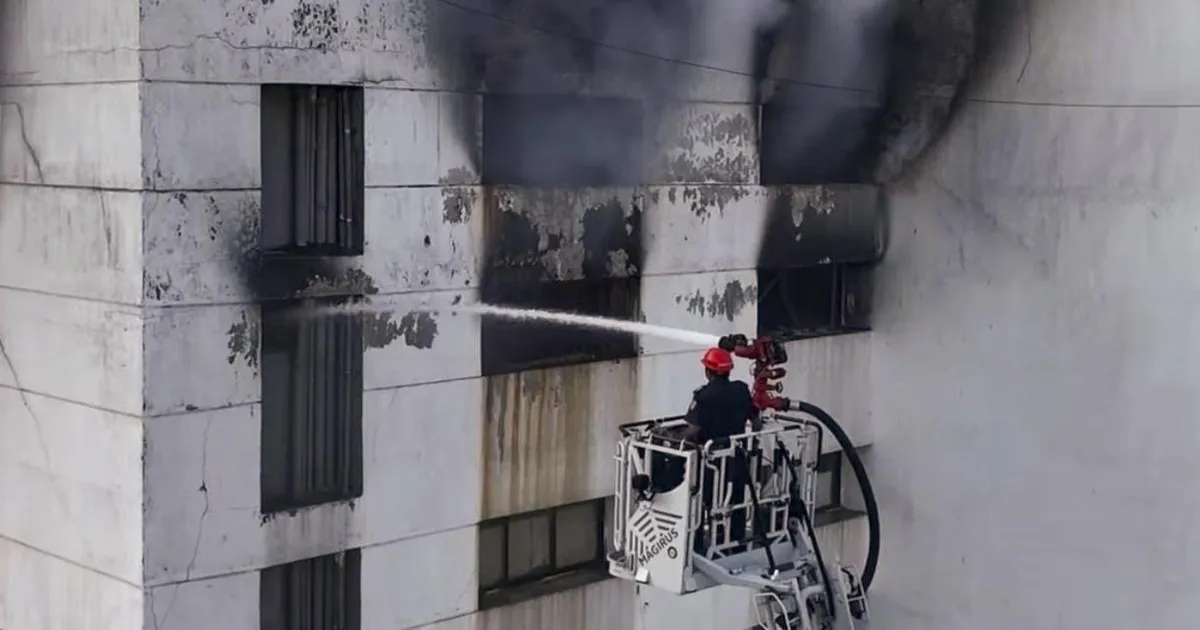 Surat Textile Market Fire Damages Over A Dozen Shops, Firefighter Injured