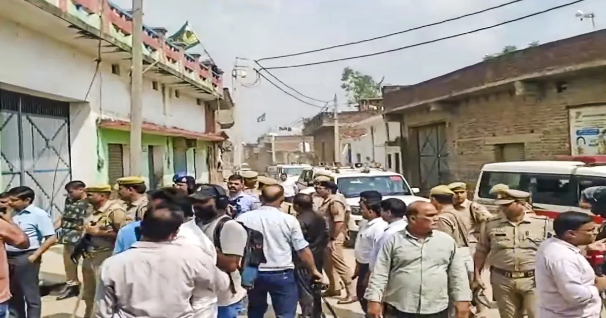 Sambhal Authorities Demolish Illegal Marriage Hall and Madrassa on Pond Land
