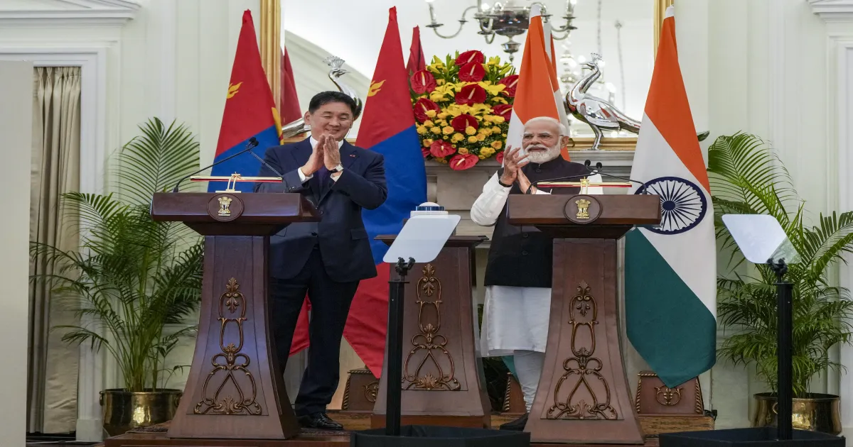 PM Modi Affirms India’s Role as Mongolia’s Trusted Development Partner