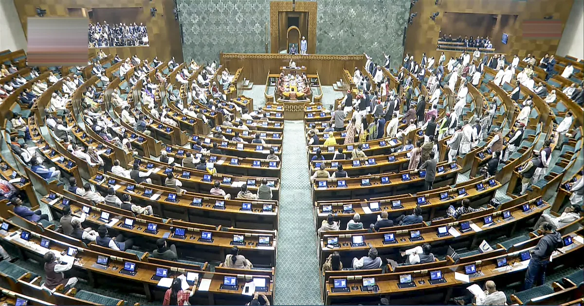 Winter Session: Lok Sabha Adjourned Amid Chaos; Manipur GST Bill Passed in Uproar