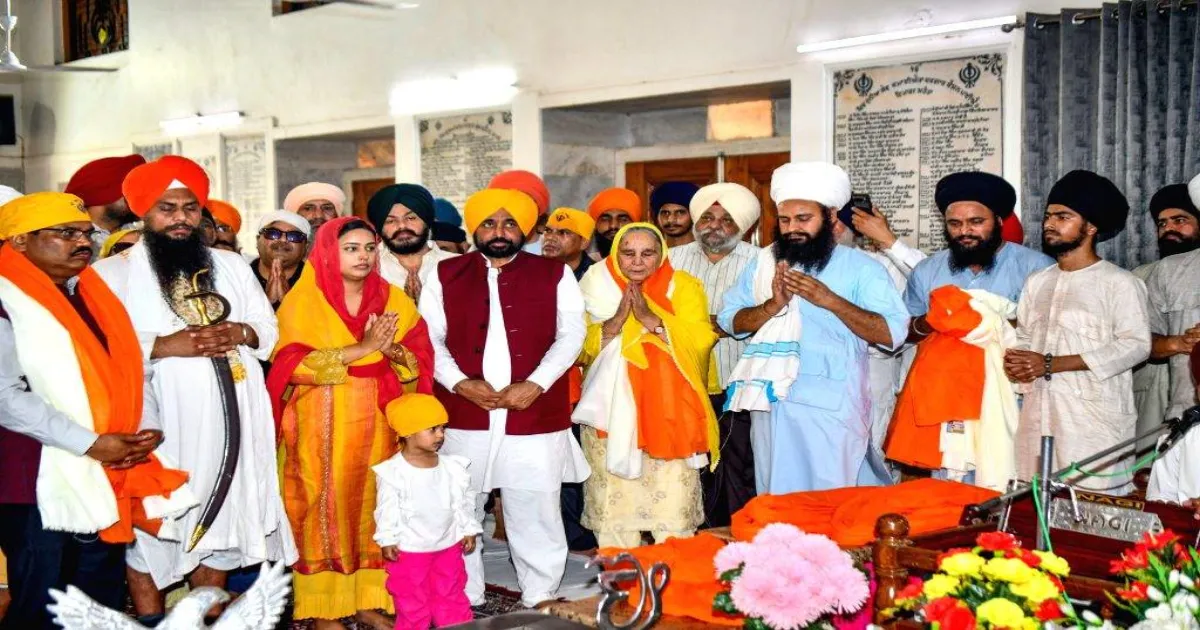Punjab CM Mann Visits Patna Sahib; Soon After Raises Allegations Against BJP
