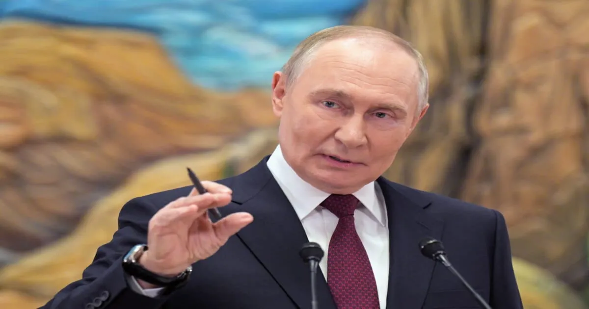 Putin Issues Ultimatum: Russia Ready to Halt War if Ukraine Withdraws From Annexed Regions