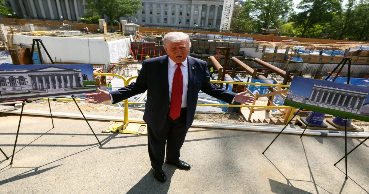 Trump's White House Makeover Estimated At $927 Million, Could Be Costliest In 80 Years