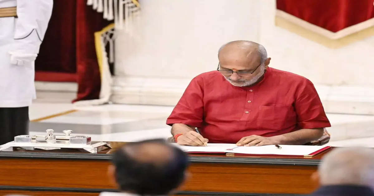 C P Radhakrishnan Takes Helm as Rajya Sabha Chairperson