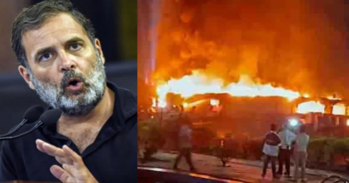 Rahul Gandhi Calls Goa Nightclub Fire a “Criminal Failure of Governance”