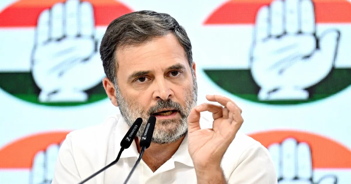 Rahul Gandhi Warns Of Action Over Removal Of Voters From Electoral Rolls