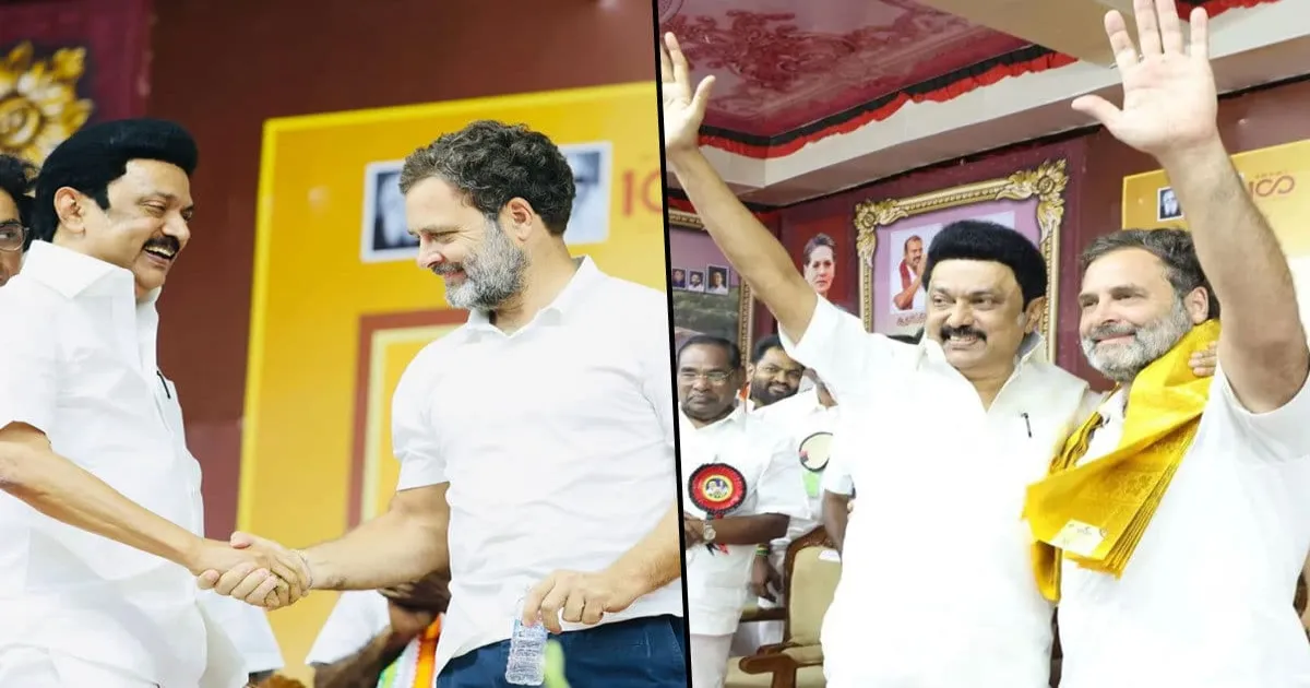 MK Stalin Sends Birthday Wish To Rahul Gandhi, Reply Draws Patch-Up Interpretation