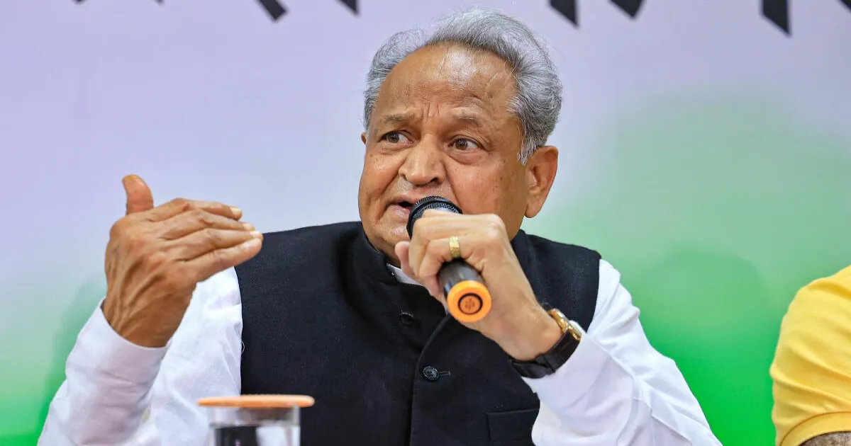 Rajasthan: Gehlot Leads Congress’ Fierce War Against Alleged Vote Theft