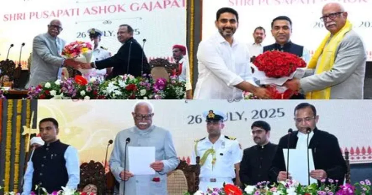 Ashok Gajapathi Raju Sworn In as Goa's New Governor