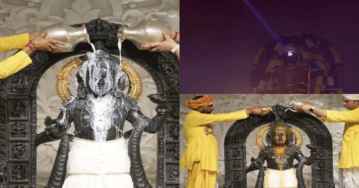Mahamastakabhishek Illuminates Ayodhya! Lord Ram’s Surya Tilak Steals the Show