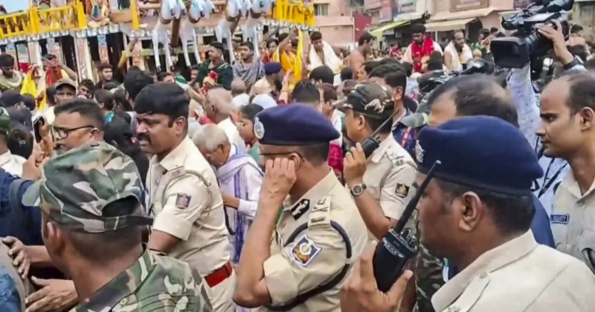 Puri Stampede: Probe Panel Finds Seven Police Officers Responsible for Rath Yatra Stampede