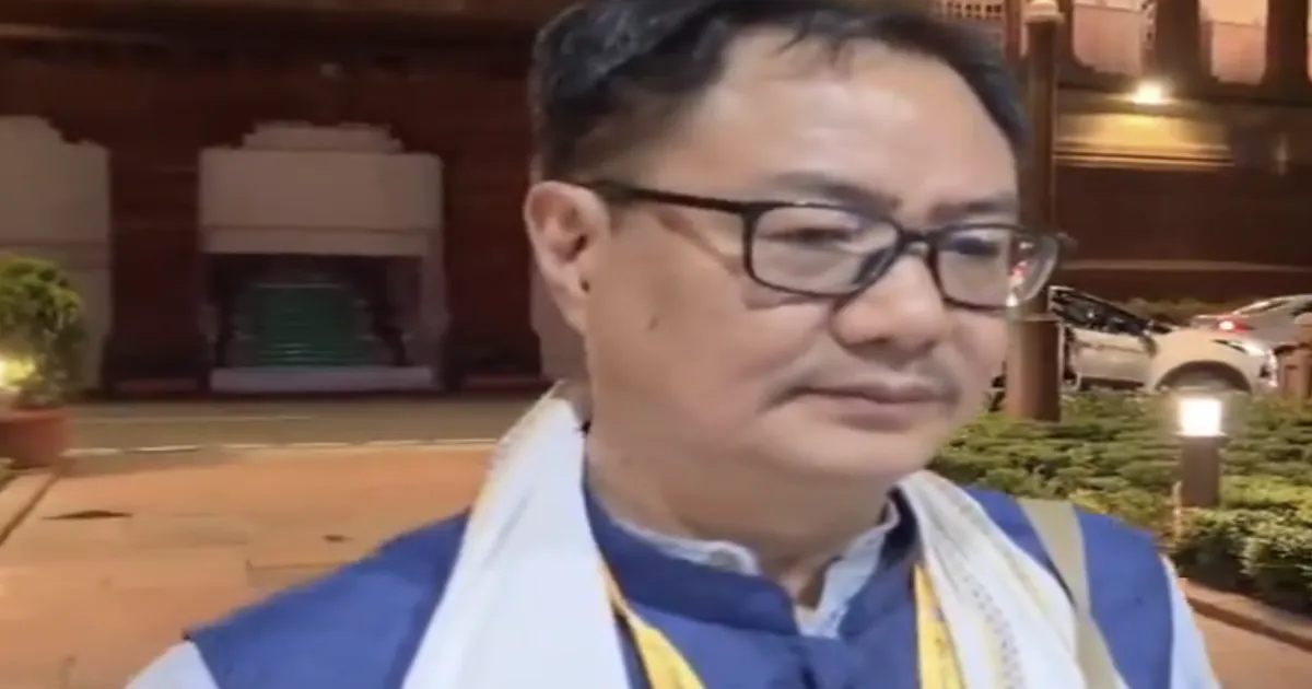 PM Modi Cancels Dinner with NDA MP's in Solidarity with Flood Victims: Kiren Rijiju