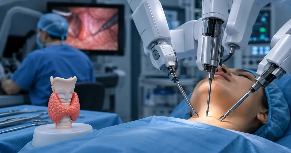 Robotic Thyroid Surgery Redefines Precision, Recovery And Surgical Control For Patients