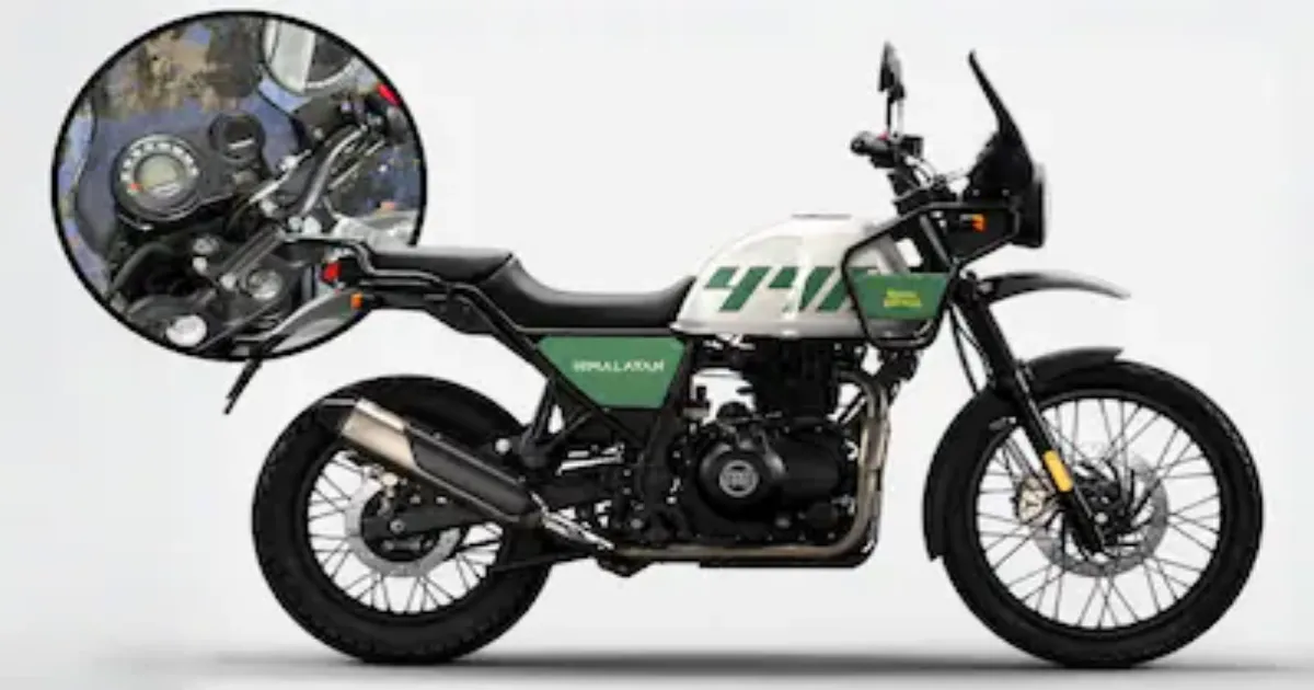 Royal Enfield Himalayan 440 Spotted at Dealership Confirms Tripper Navigation System