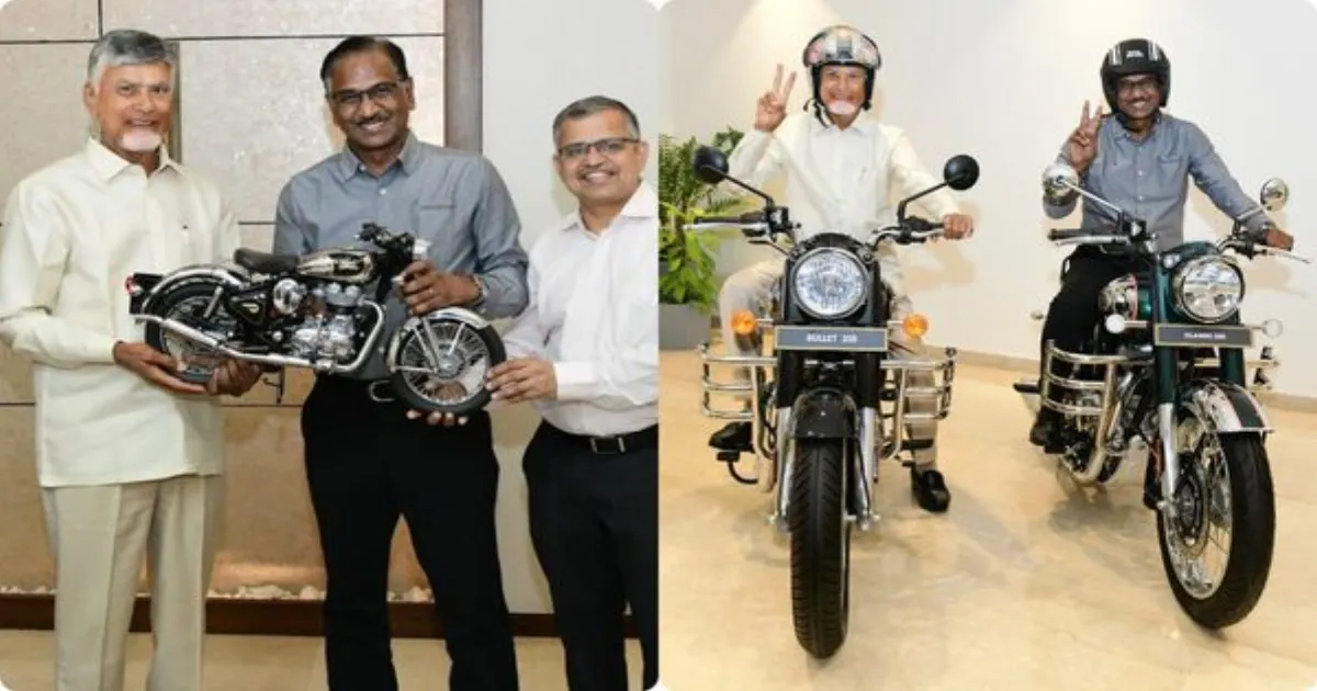 Chandrababu Naidu Promises Fast-Track Clearances For Royal Enfield Andhra Plant