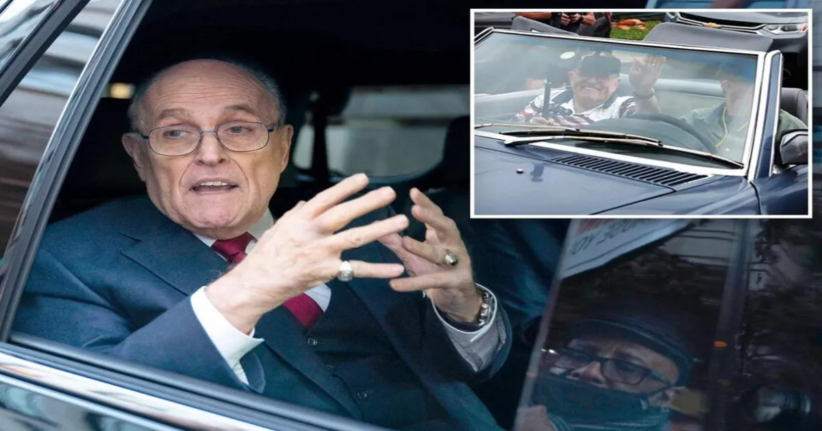 Rudy Giuliani Injured in New Hampshire Car Crash