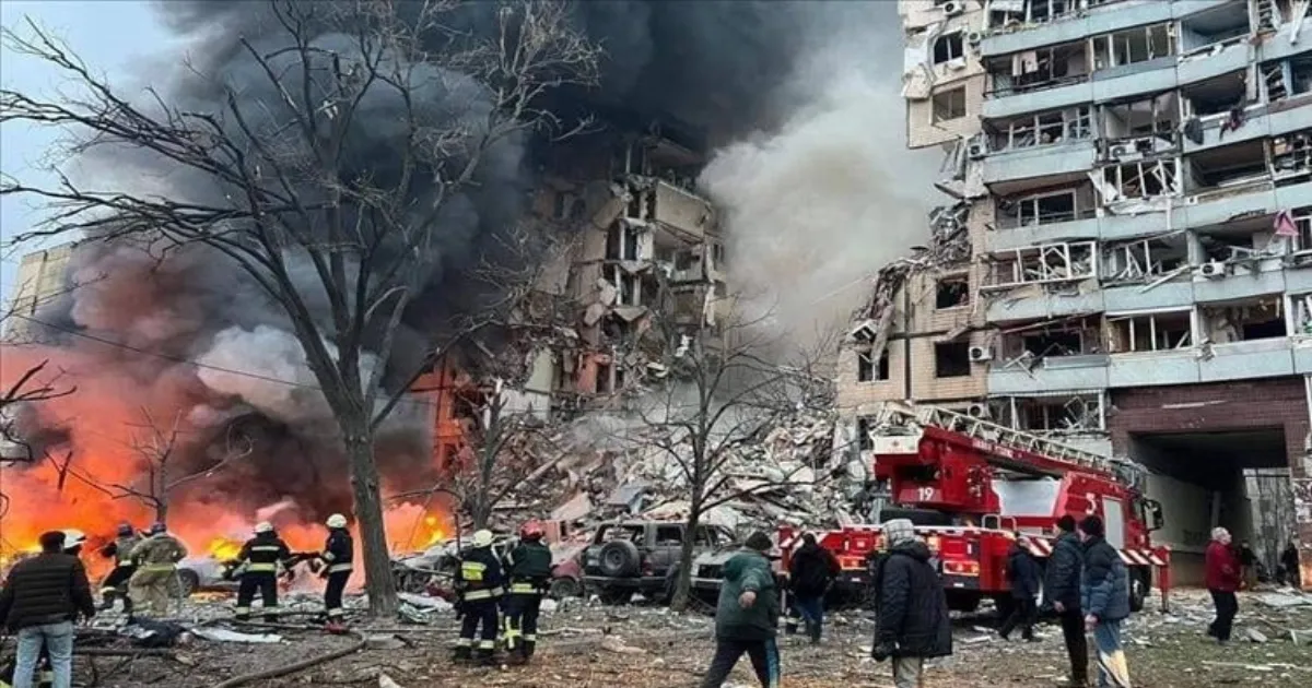 Deadly Russian Attack Strikes Ukraine Leaving 3 Dead and Children Among 10 Wounded