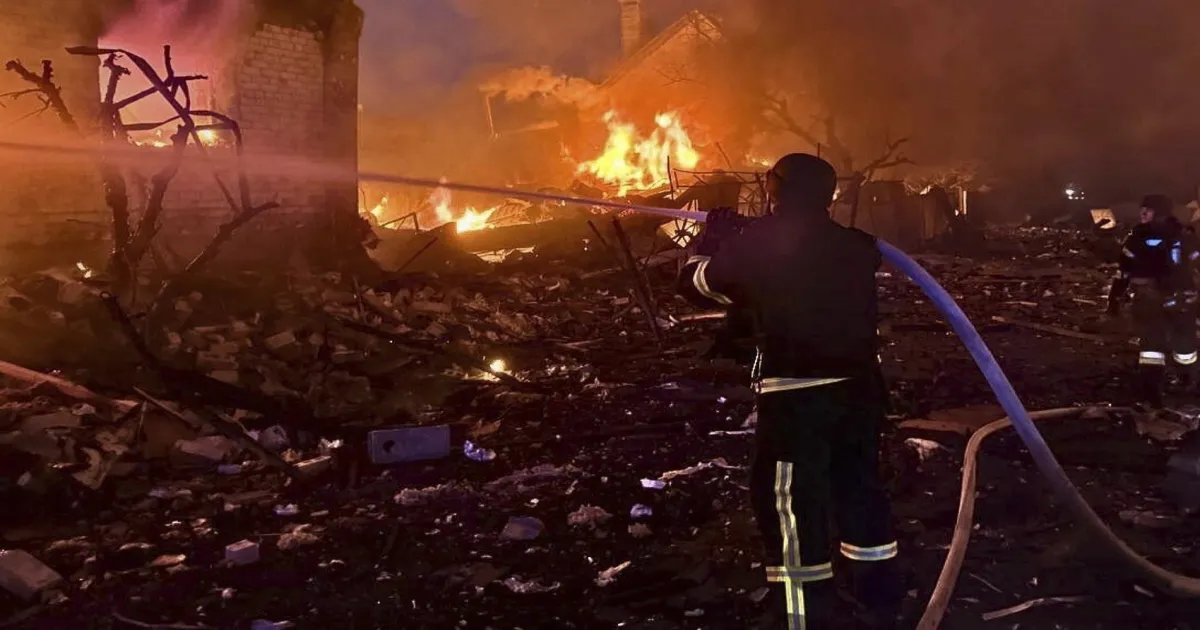 Russia’s Deadly Drone Blitz Shocks Ukraine: Hundreds of Drones Rain Chaos!