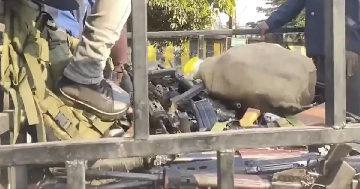 we-surrender-meitei-group-gives-up-246-firearms-in-mani