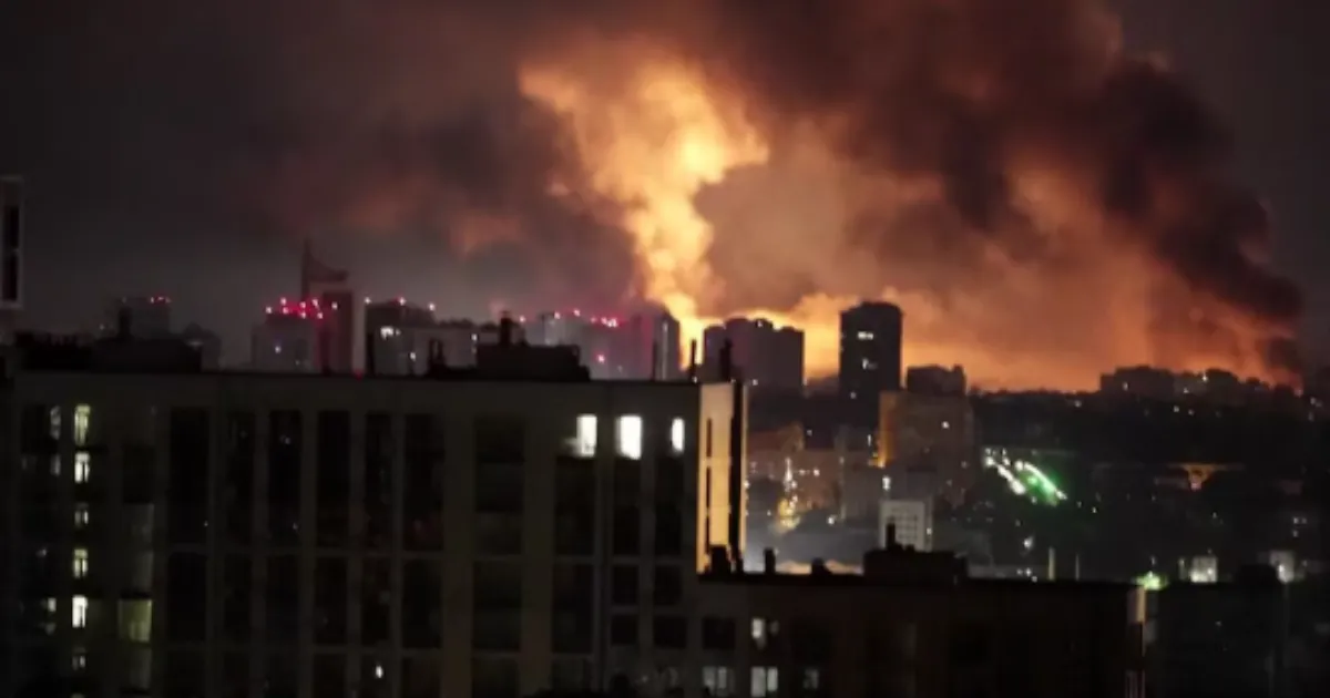 Russia Unleashes Massive Drone and Missile Assault on Kyiv