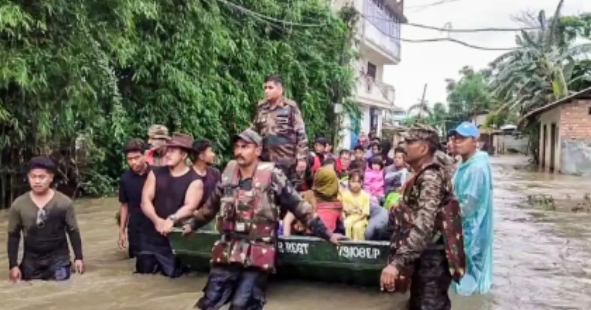 Massive Floods Hit Northeast India: Army Rescues 3,800+ in Operation Jal Rahat-2 Blitz!