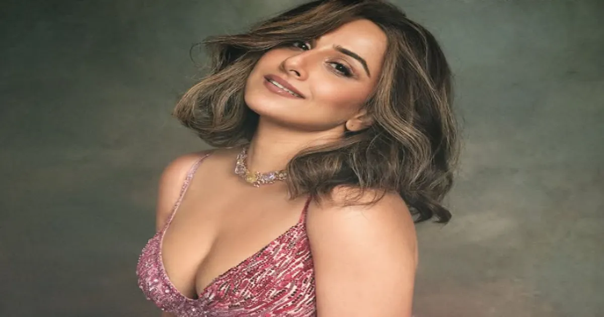 vidya-balans-stunning-bob-and-pink-dress-steal-the-show