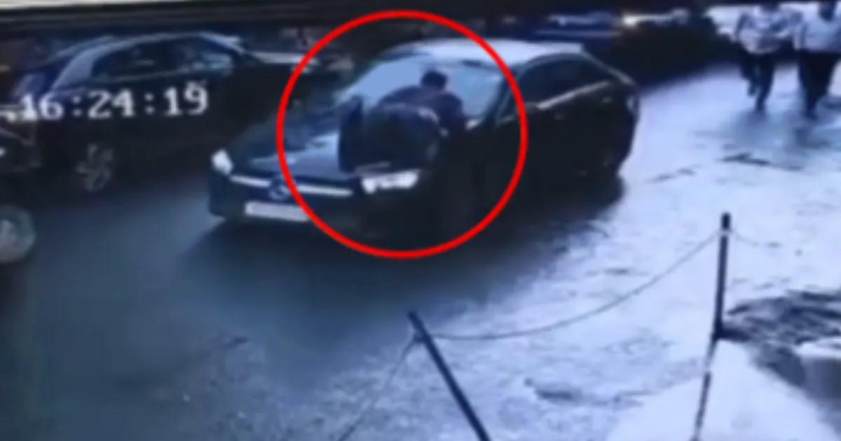 Shocking Video: MP Cop Drags Man on Mercedes Bonnet in Gwalior Fury!