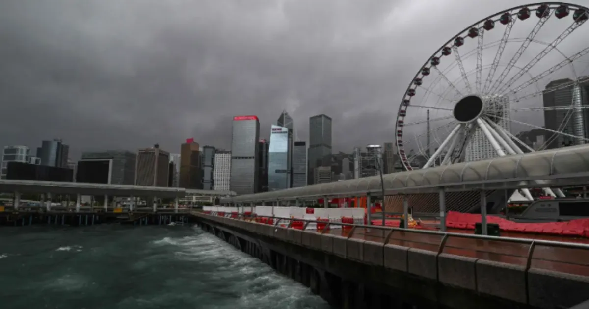 Typhoon Wipha Wreaks Havoc in Hong Kong